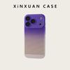 Summer gradual change of color heat dissipation honeycomb for iPhone17promax mobile phone case Apple 12 anti-drop protective case 13