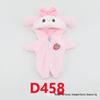 Animal Pajamas Sleepwear for 1/6 BJD Dolls – Fits 12-Point, GSC Body9, and Molly Dolls