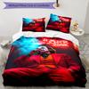3pcs Joker Character Pattern Bedding Set Duvet Cover Set Includes Duvet Cover &pillowcases, Perfect All Season Bedroom Decoration & Gift