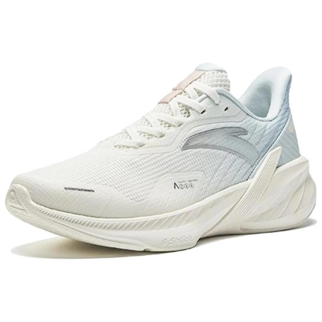 Anta Cushioning , Wear Resistant Low top Casual Running Shoes Women's White Blue (Unisex) Running Shoes 122455520S 1