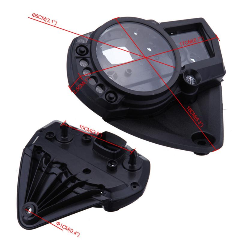 For GSXR1000 GSXR 1000 2005 2006 K5 K6 Speedometer Odometer Speed Table Instrument Housing Case Tachometer Gauge Cover