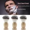 Men's Old-Fashioned Wooden Beard Shaving Brush