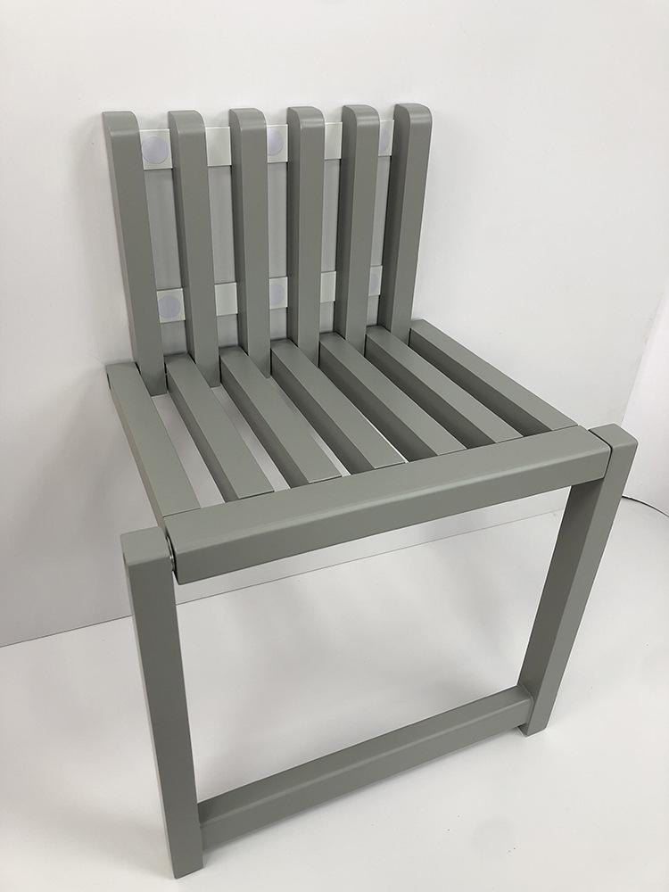 

Настенный складной стул из массива дерева, стул для крыльца, дверные шкафы для обуви, компактные стулья, складной табурет для ванной комнаты, балкона