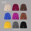 New Autumn and Winter Polar Bear Embroidered Knitted Hat for Women Korean Style Versatile Face Showing Small Wool Hat Warm Ear Protection Cold Hat