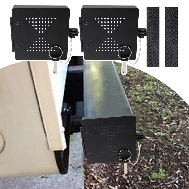 RV Bumper Caps 4 Inch Sewer Hose End Caps Aluminum Protective Covers Wear-Resistant Protective Plug Replacement Parts For 4-Inch