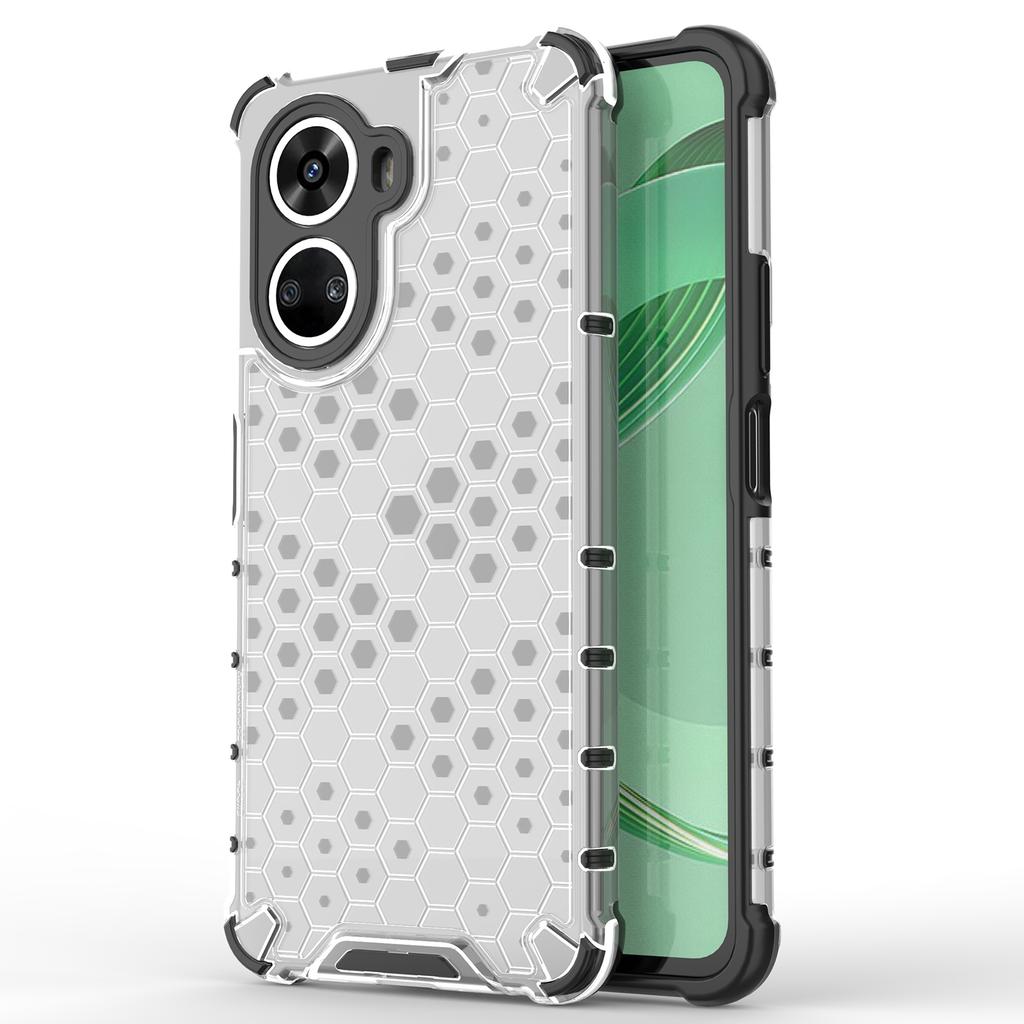 For Huawei nova 12 SE 4G Honeycomb Case PC+TPU Cushioning Shockproof Phone Cover