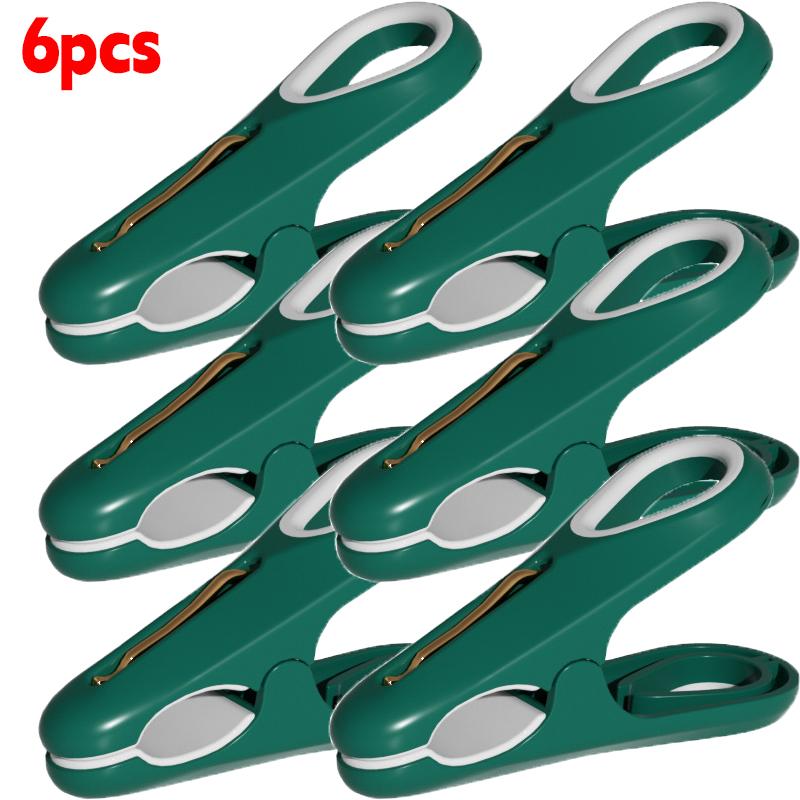 3/30pcs Plastic Clothes Pins Non-slip Anti-Rust Springs Heavy Duty Windproof Clothespins Household Bedroom Towel Peg Clamps