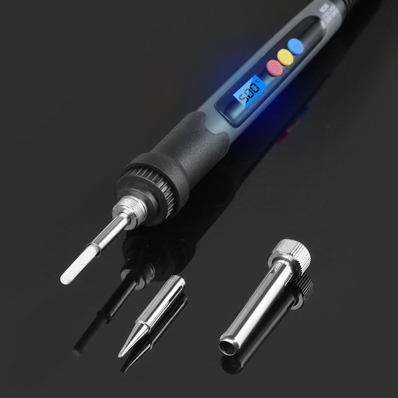 Home welding repair soldering iron, digital temperature display, button temperature control, internal heating welding pen