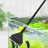 Aquarium Cleaning Tool Fish Tank Flat Sand Algae Removal Dual-use Glass Algae Removal Scraper Household Cleaning Supplies Tool