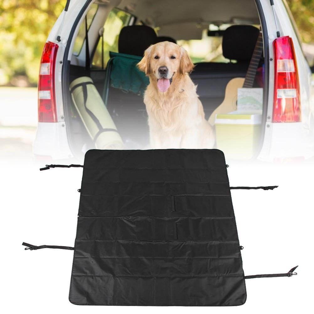 Pet Back Seat Car Cover Protector Multifunctional Dog Cat Waterproof Seat Mat PadBlack