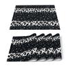 2/4/6 stuks Placemats Luipaardprint Zwart Wit Gestreept Print Tafelkleed Tafel Runner Placemat in Keukenaccessoires Bar Mat Onderzetter