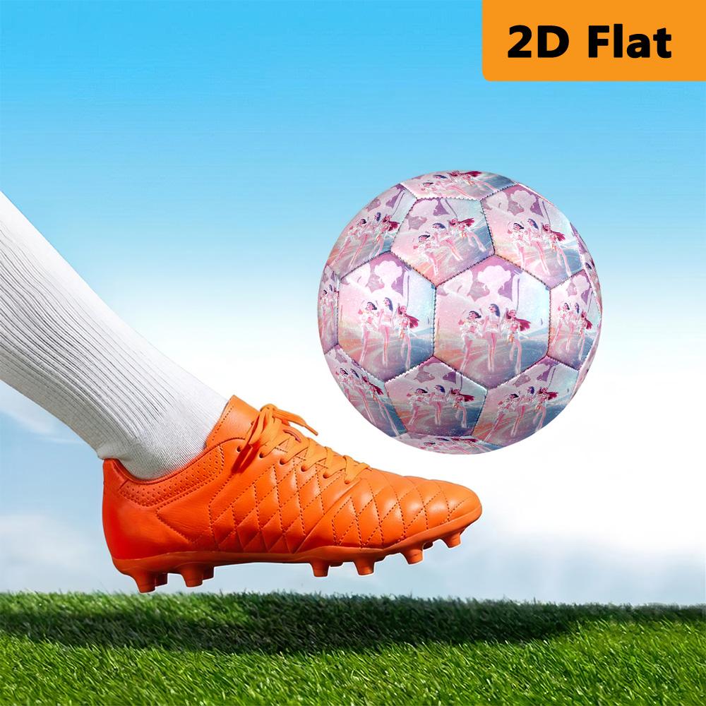 Fantasy Warriors Cosmic Light Football Suitable for Both Training and Competition Outdoor Sports High Elasticity Very Elastic Unique Football Gifts