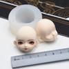 Lightweight Silicone Clay Doll Face Molds Anime Characters Moulds Perfect Gift for Craft Enthusiasts Animation Fans