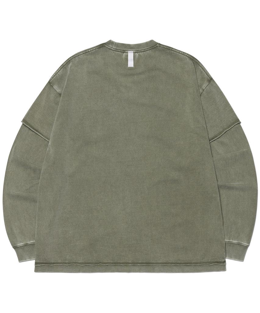Nomaenyueol A.R Long Sleeve Tee - Washed Khaki