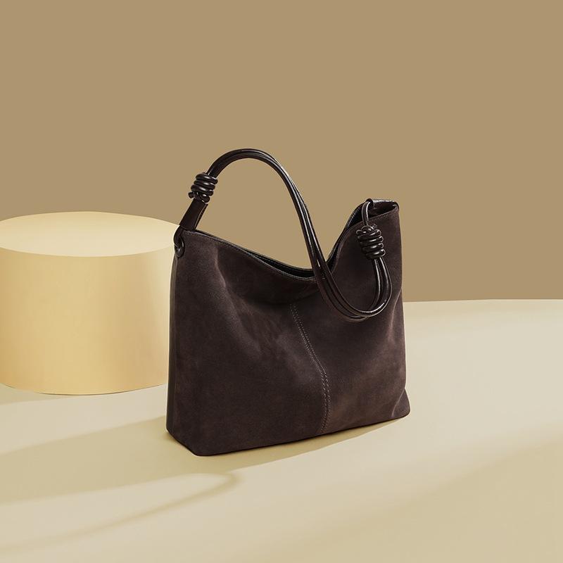 Tote Bag New Autumn and Winter Genuine Leather Women's Bag Large Capacity Underarm Bag Commuting Fashion Shoulder Bag