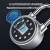 Type C Charge Waterproof Fingerprint Padlock General Security Smart APP Locker  Suitcase