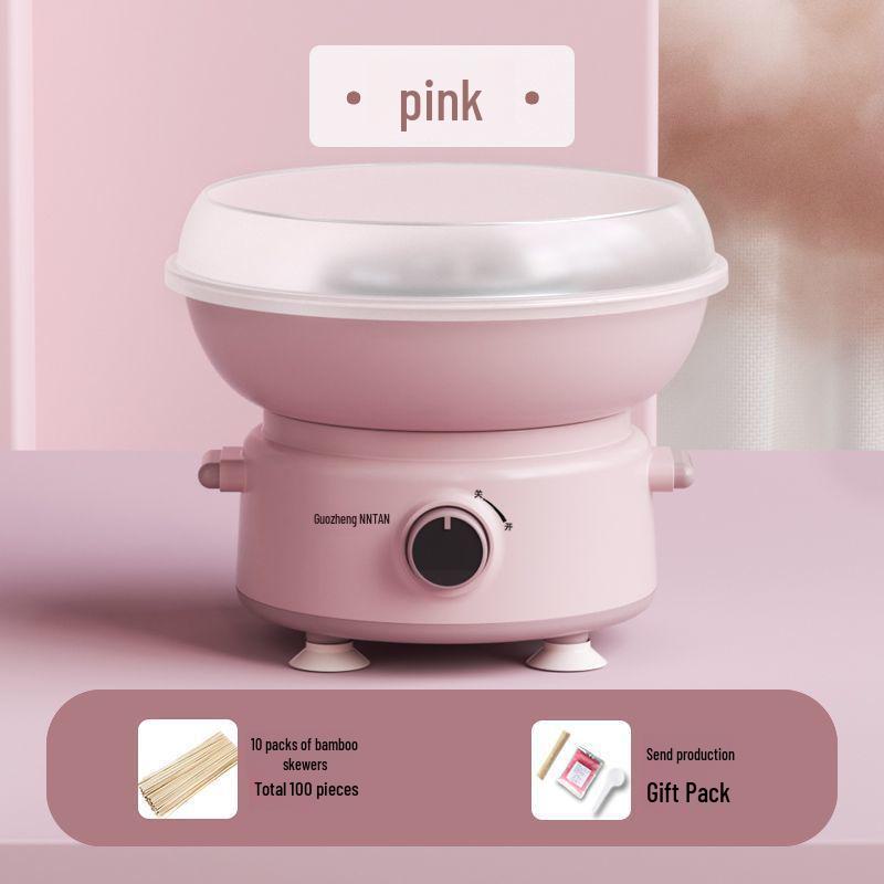 

Детская мини-машина для сладкой ваты – автоматическая игрушка с возможностью выбора цветного сахара