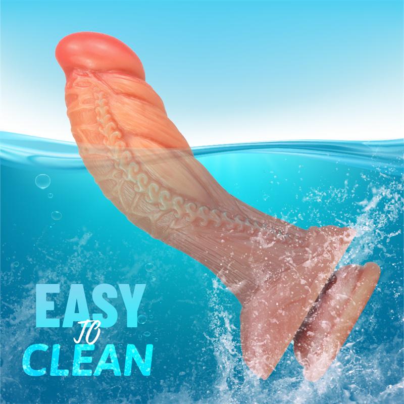 Dildo für Frauen Flüssigsilikon Super-Simulation Großer Dicker Dildo Erwachsenenprodukt Spielzeug für Frauen