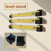 2PCS Spirit Level Wall Mount Holders With Durable Construction And Easy Installation Perfect For Garage Workshop Tool Storage