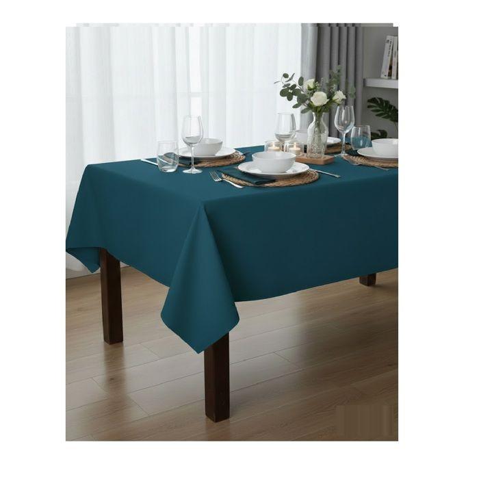 Nappe en polyester Essentiel 150 x 300 cm canard