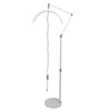 16in Half Moon Lamp LED Floor Beauty Light Dimmable Makeup Nail Tattoo Light Adjustable Height 3