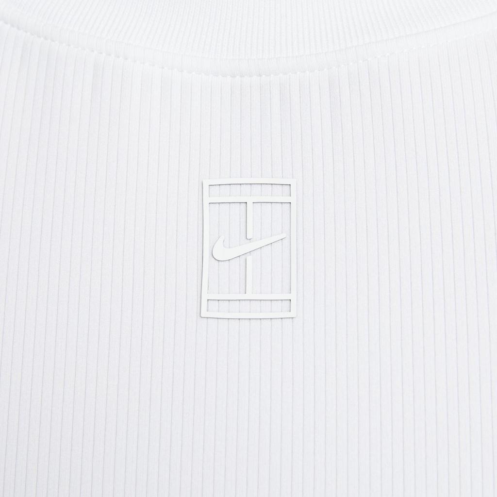 Nike Women's Court Advantage Dri-Fit Short Sleeve Tennis Top White HQ2995-100