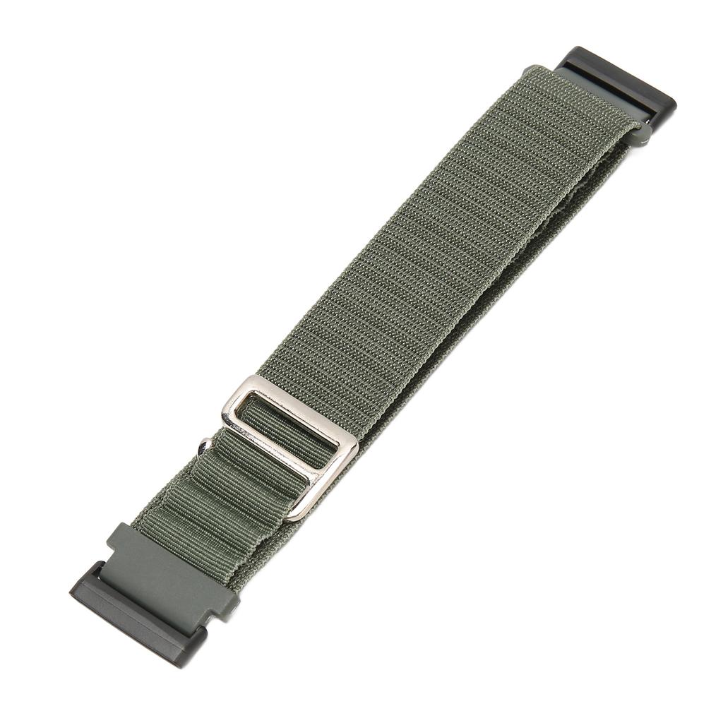 Natahovací tkaný nylonový řemínek na hodinky náhradní G-spona smyčka řemínek pro chytré hodinky vhodný pro Fitbit Versa 4 3