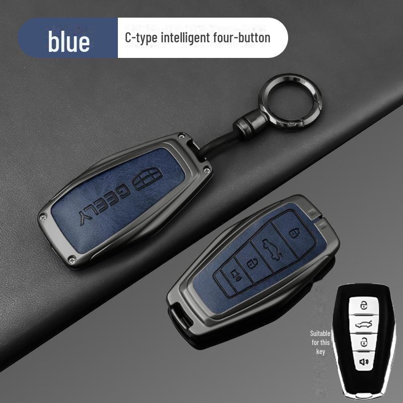 Husă cheie auto Geely pentru Emgrand, Haoyue L, Xingyue L, Xingrui L, Boyue, Binyue, Vision X6/X3
