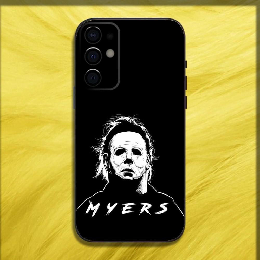 Halloween M-Michael Myers Phone Case For Samsung S24,S21,S22,S23,S30,Ultra,S20,Plus,Fe,Lite,Note,10,9,5G Black Soft Shell
