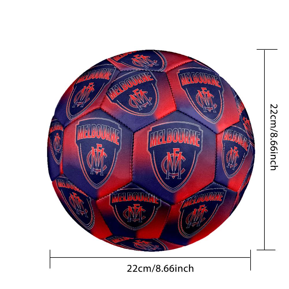 MarseilleSoccer Ball Colorful All Ages Machine Stitched PVC Competition Ready Durable High-Bounce