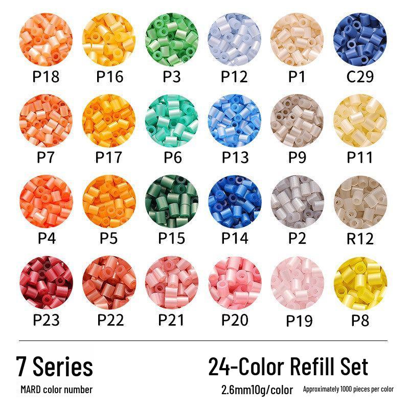 Haus 294 Color Fusion Perler Perlen Nachfüllset - 221 Spezialfarben DIY-Materialien
