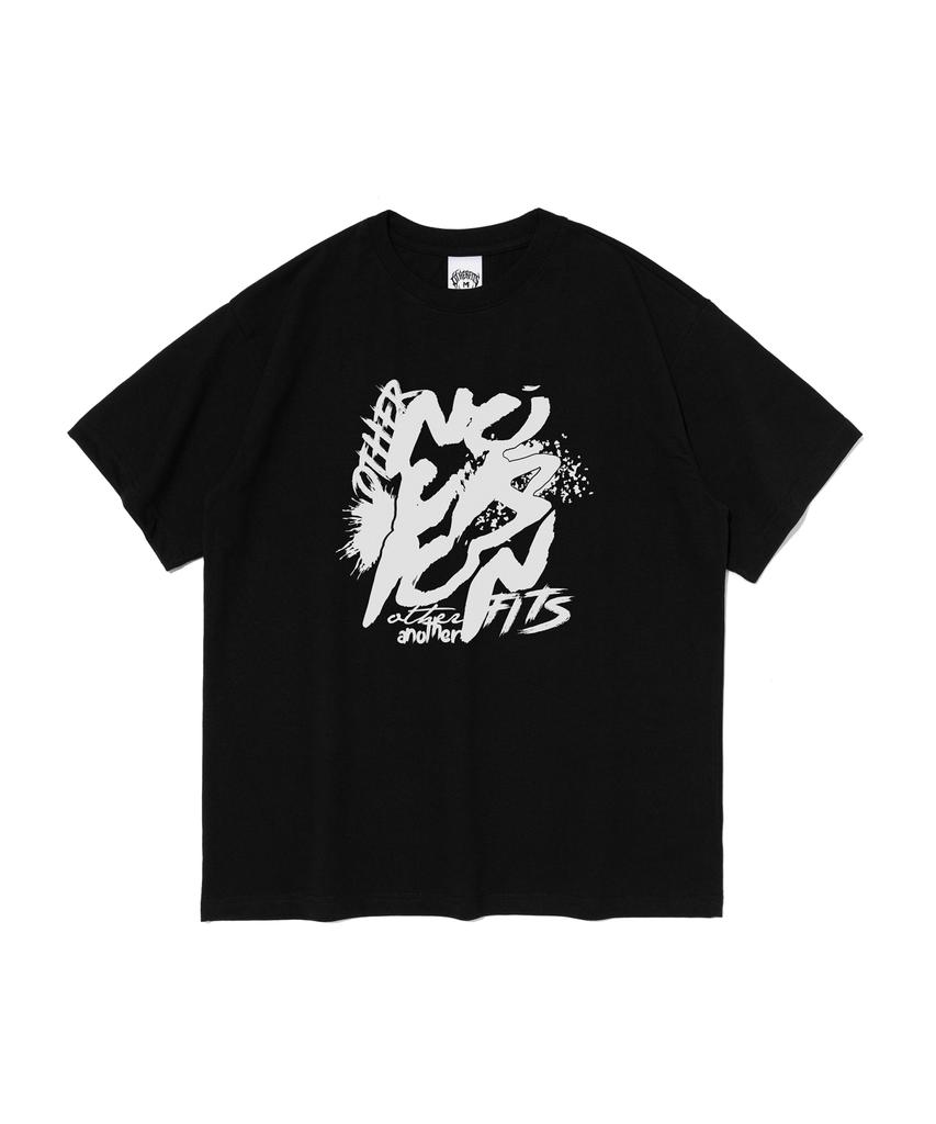 OTHERFITS Unrest Brush Short Sleeve T-Shirt (Black)