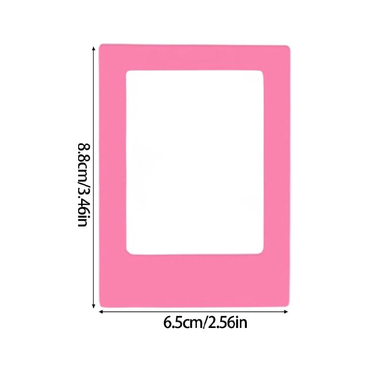 10Pcs Magnetic Display Photo Frame 3Inch Picture Holder with Magnets For Home Office Refrigerator Whiteboard Decoration