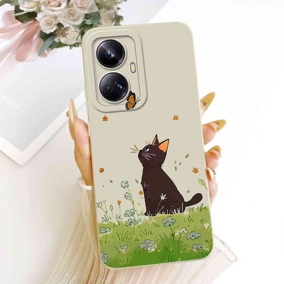 For Realme 10 Pro Plus Case RMX3687 RMX3686 Cover Soft Silicon Case For Realme10 Realme 10 Pro Plus Pro+ ProPlus Phone Shell