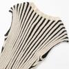 2025 Spring/Summer Women's Slim Fit Striped Sleeveless Knit Top
