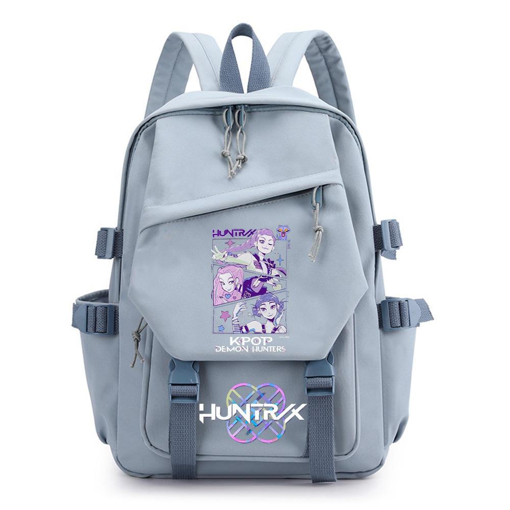 

Anime Kpop Demon Hunters Printed Backpack for Teenager Boy Gril Schoolbag Children Student Bookback Women large capacity Travel Bag Kid Gift Mochila