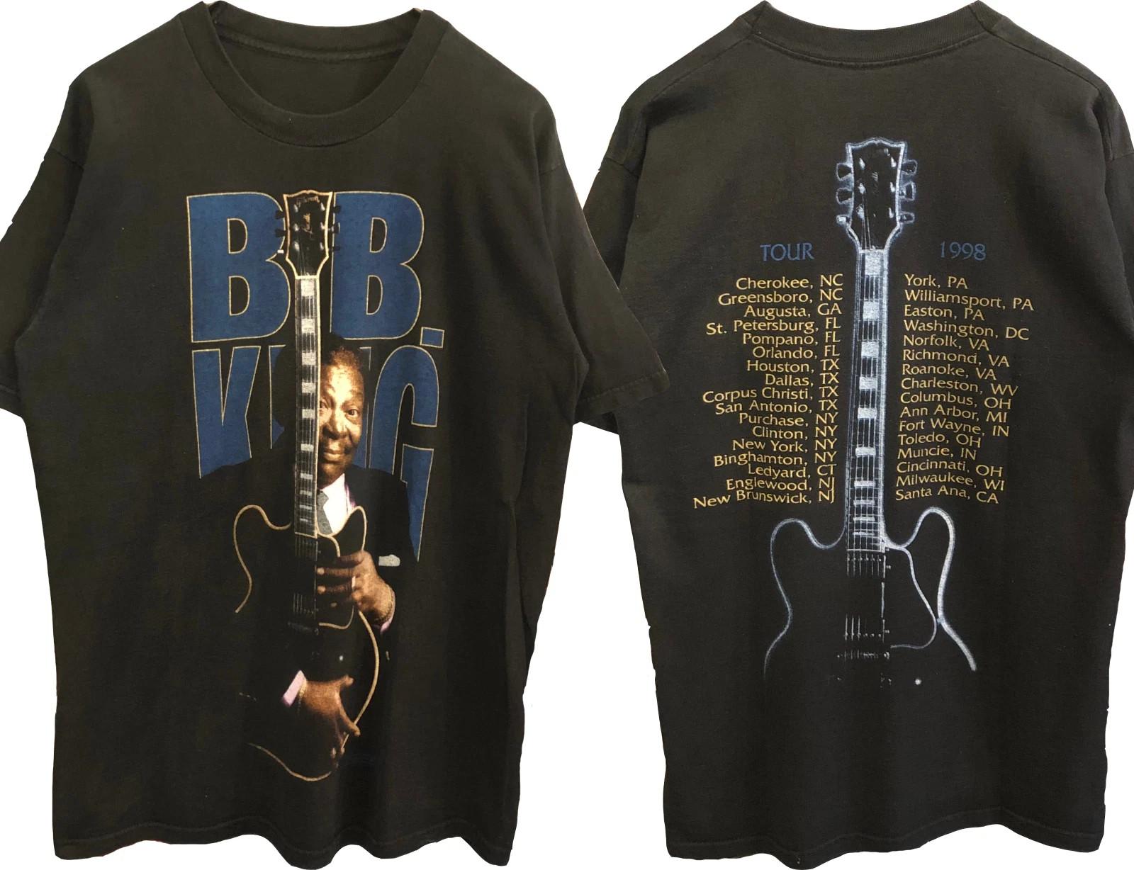 

Vintage Styles 90s B.B.King T-Shirt Mens Womens Tees Top XL