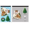 New Christmas Party Decoration Creative Bells, Reindeer, Santa Claus, Electrostatic Stickers, Snowflakes, Snowmen, Glass Stickers