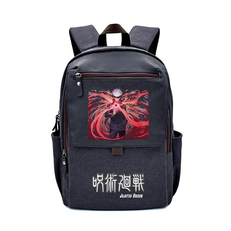 Student canvas backpack