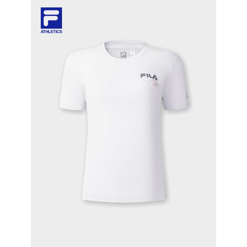 FILA Women s Basic Sunscreen Knit Short Sleeve T-Shirt S