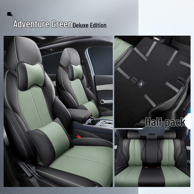 LTCS Car Seat Cover for BYD Yuan PLUS: Sports Leather, All-Season Cushion