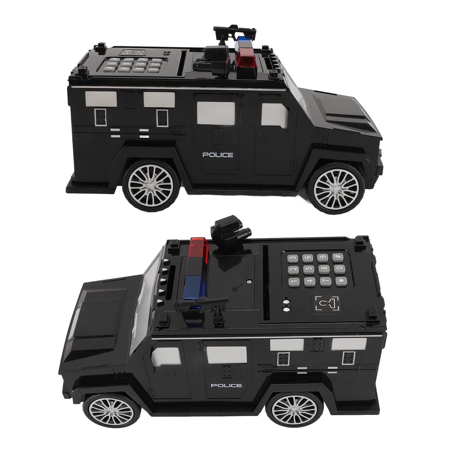 

Armored Car Bank Fingerprint Password Automatic Roll Function Electronic Car Money Bank for Birthday