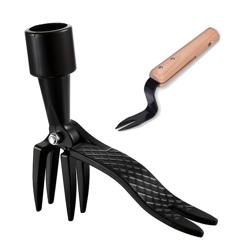 2pc Hand Weeder Fork Tool Effortlessly Remove Weeds Dandelion Puller Practical Garden Tool for Yard Lawn Care