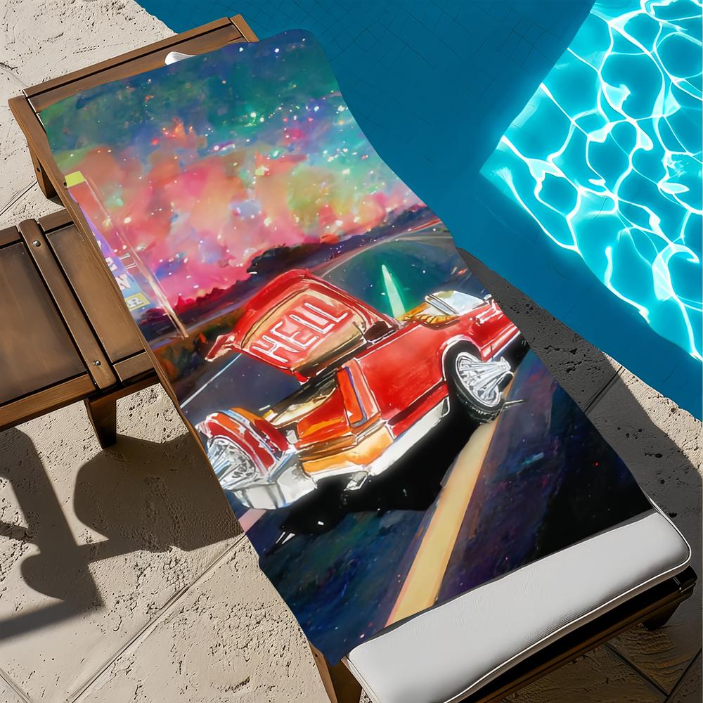 D-don T-toliver singer Towel Beach Quick Dry Soft o-octane Pool Towels Gift for Travel Gym Shower Camping sports