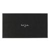 Paul Smith Flap Long Wallet with Highlight Authentic Gift and Shopping Bag 883732 BPW266 No Women's Stitching, Box, Set, (Black, Personalization)