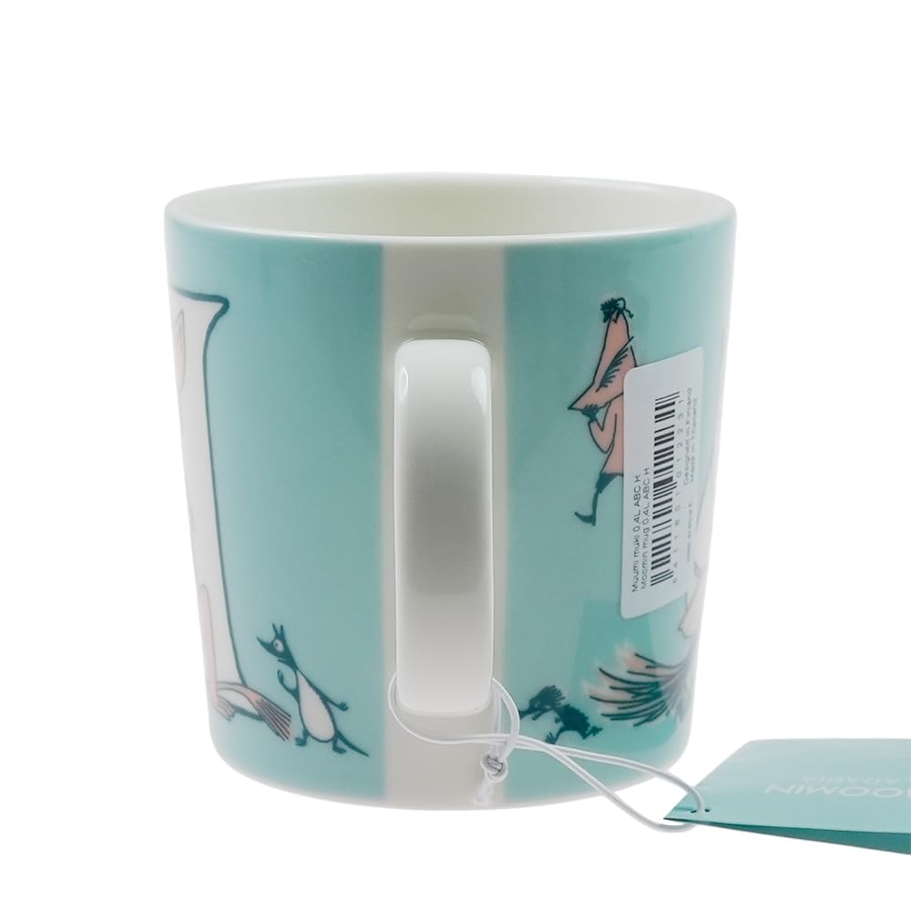 Arabia Moomin Alphabet Mug "H" 400ml [Parallel Import]