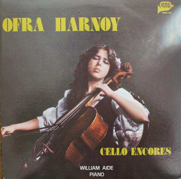 

LP Record OFRA HARNOY WILLIAM AIDE Cello Encores MMG1137 MMG 1982 Canada Classical Used