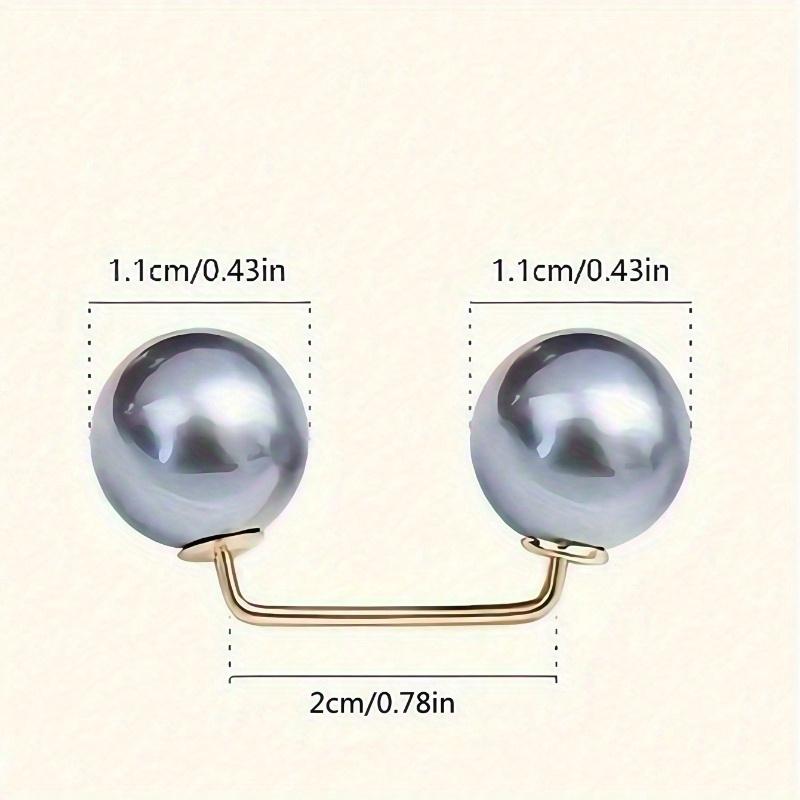 

Женские булавки для декольте от просвечивания, булавки для свадебного украшения, зажимы для свитера/шали, для одежды, кардигана, платья, свитера, шляпы, для DIY one-size серый