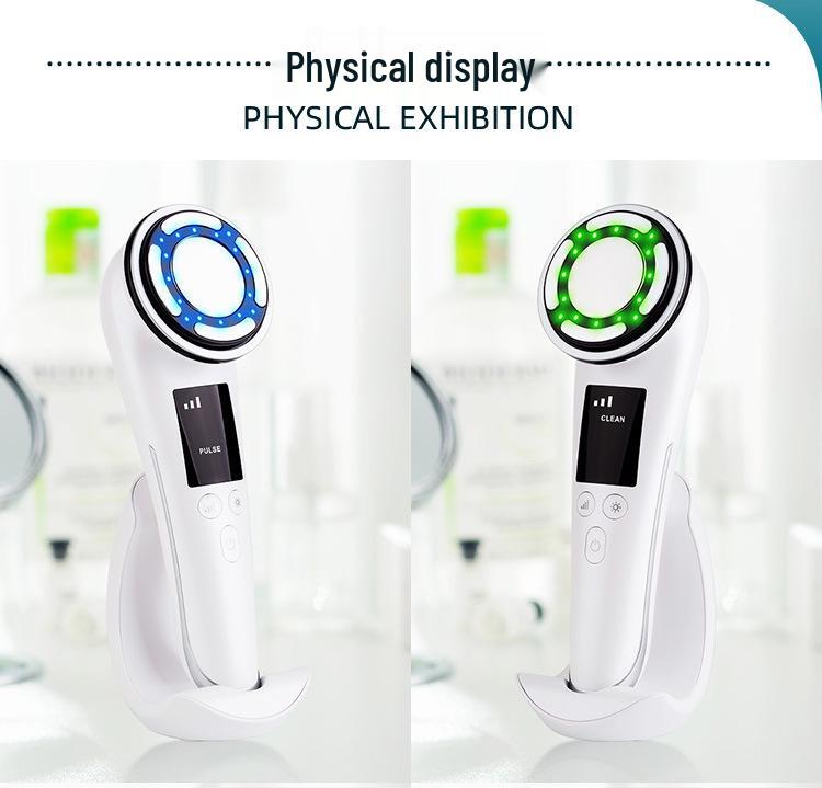 EMS Microcurrent Beauty Device: Home Use Face-Lifting, Firming, and Slimming Photon Skin Rejuvenation, Anti-Aging Massage Tool.