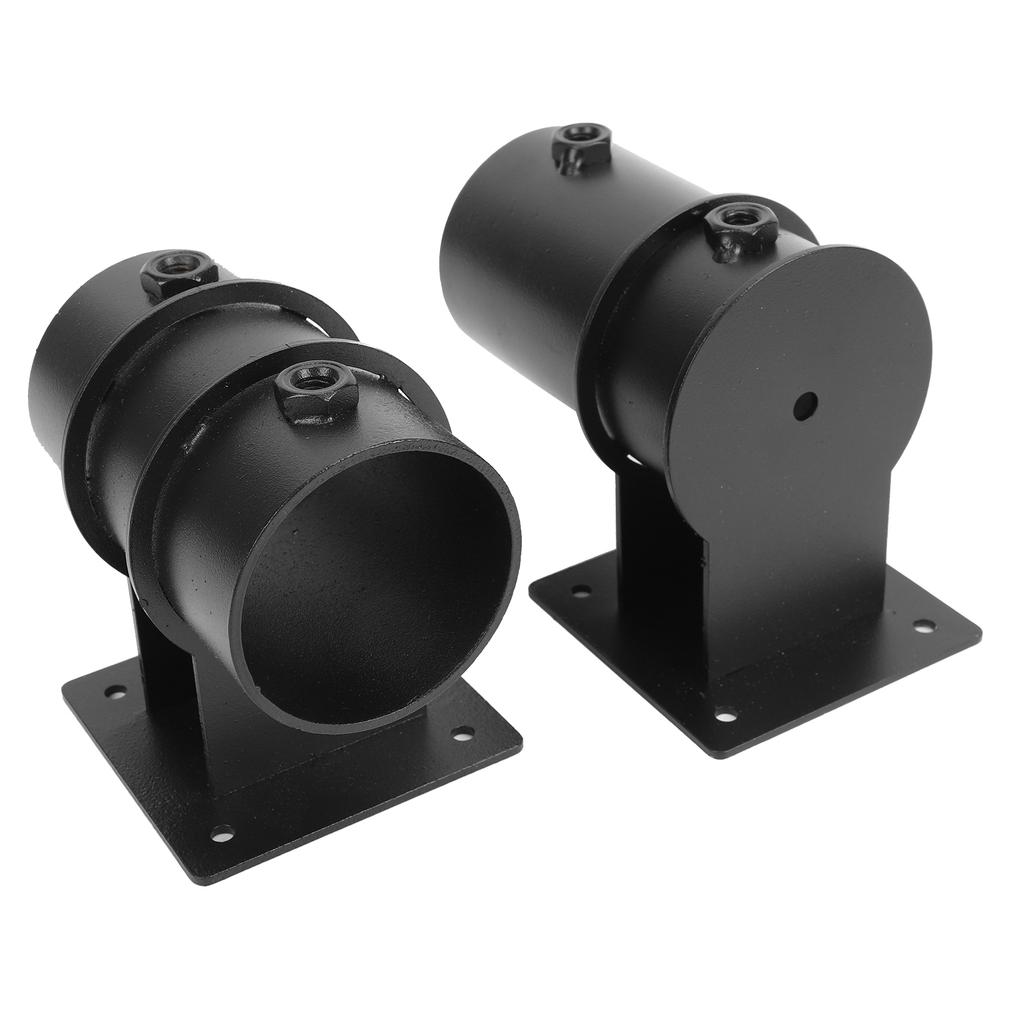 Supporto per Ombrellone da Patio per Ringhiera in Legno Metallo Regolabile Morsetto per Ombrellone da Patio Supporto per Balcone Esterno